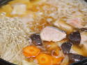 鮭の味噌鍋