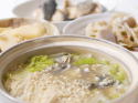 牡蠣のミニ鍋